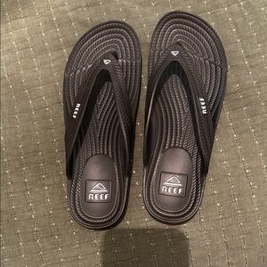 Reef Women's Black Flip Flops